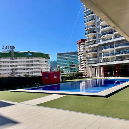 Acuarela Estudio, 1ª Linea, Vista Al Mar, Piscina * Calpe
