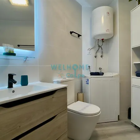 Acuarela Estudio, 1ª Linea, Vista Al Mar, Piscina * Кальпе